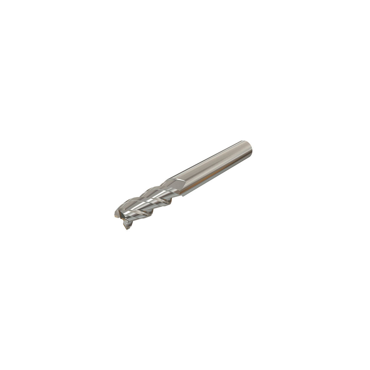 EC-B3 05-06C06E57 IC900 Kurze Vollhartmetall-Schaftfräser mit 3 Schneiden und 45° Spiralwinkel