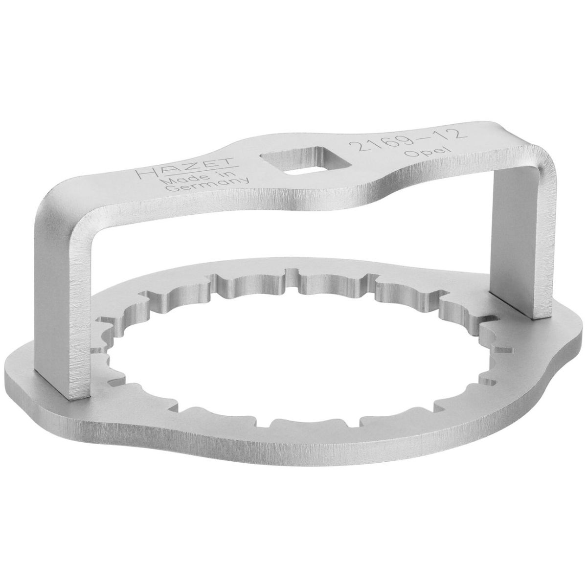 Ölfilterschlüssel ∙ 1/2 Zoll (12,5 mm) Vierkant hohl ∙ Rillenprofil ∙ SW 74