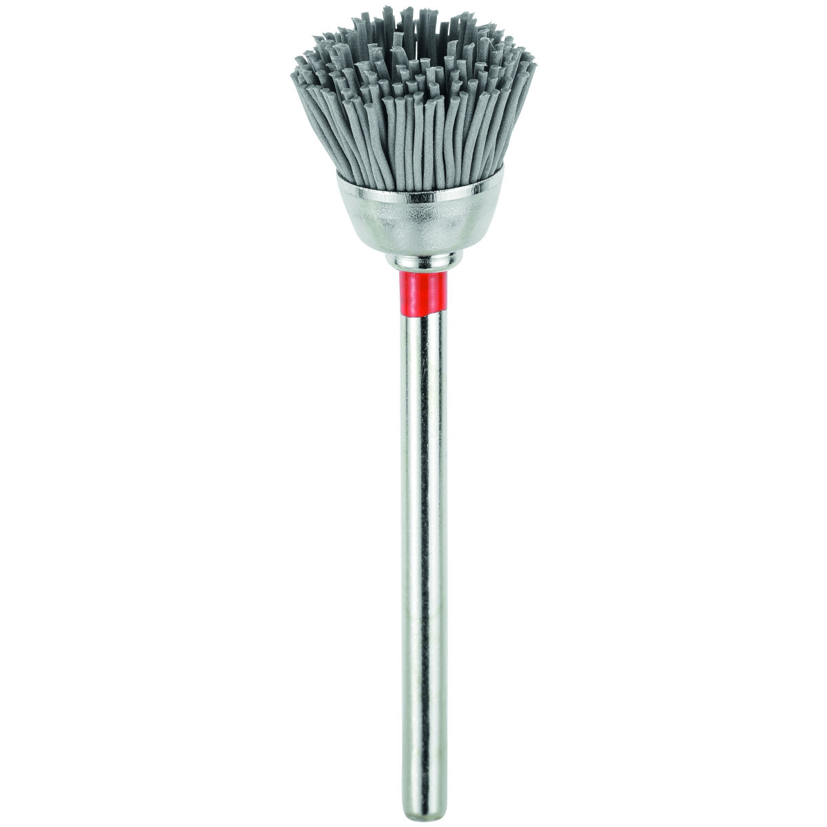 Miniatur-Topfbürste mikroabrasiv, SiC Korn 500, Bürsten-⌀ D 1 : 18mm