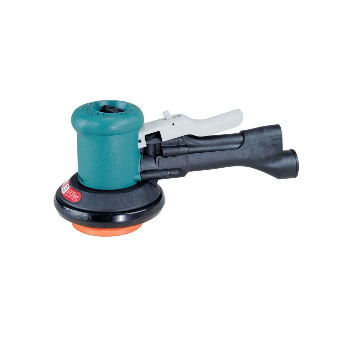 DynaLocke-Doppelaktionsschleifer mit 3″ (76 mm) Durchmesser, mit integrierter Absaugung