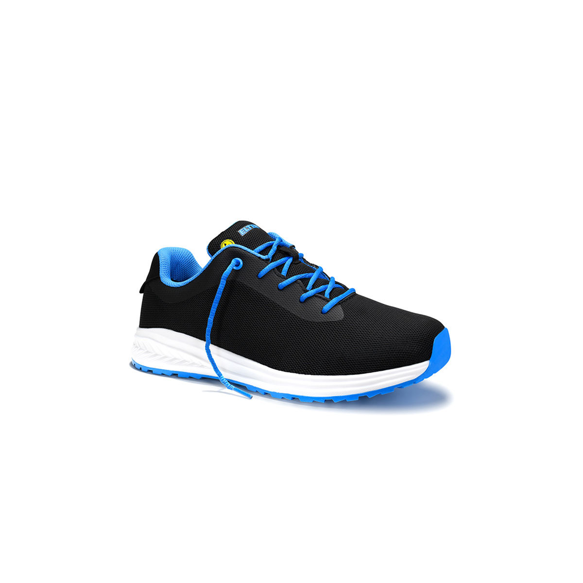 Berufshalbschuh MARAIS schwarz-blau Low ESD O1, Größe 45