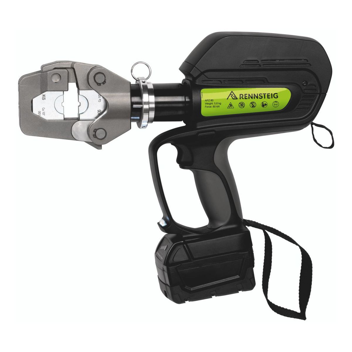 Akku-hydraulisches Crimpgerät APZ 80 im Kunststoffkoffer