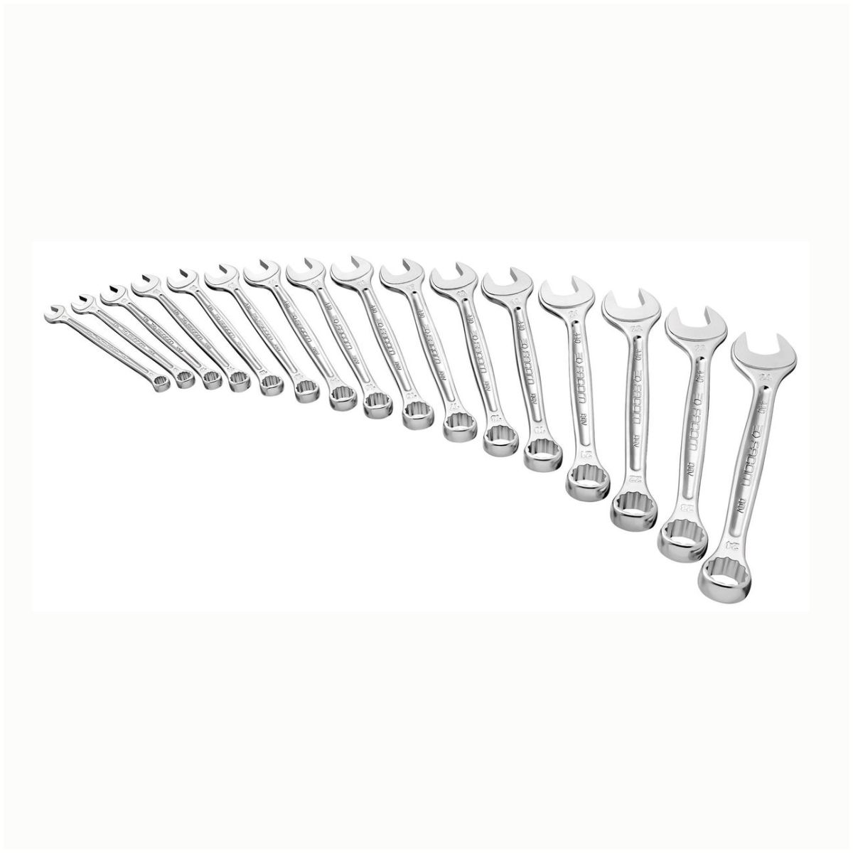 Ring-Maulschlüssel-Set 16-teilig Karton
