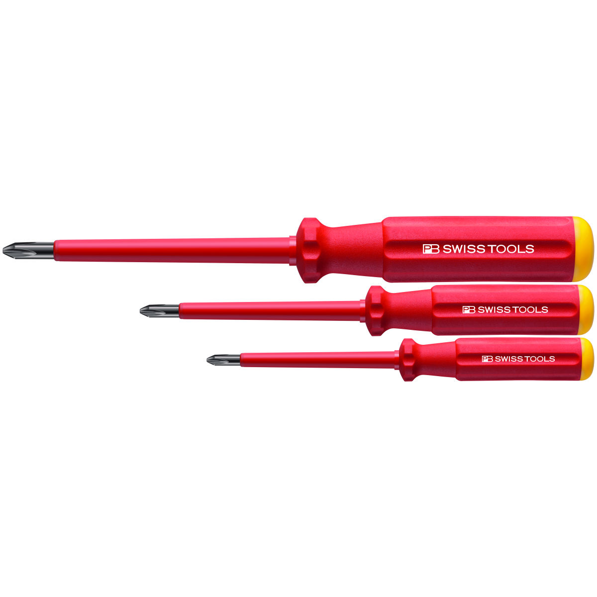 Elektriker-Schraubendreher-Satz für Phillips, Classic VDE-vollisoliert, Anzahl Schraubendreher: 3