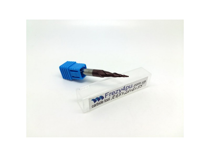 Фреза конусна R0.5 D6 L55/20
