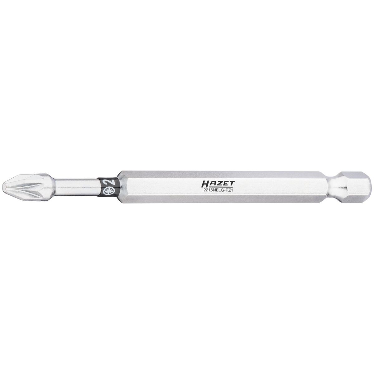 Bit ∙ 1/4 Zoll (6,3 mm) Sechskant massiv ∙ Pozidriv Profil PZ ∙ SW PZ2