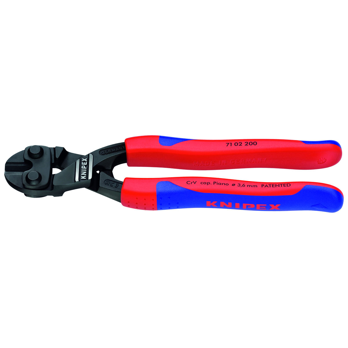 Kompakt-Bolzenschneider CoBolt® mit Griffhüllen, ganze Länge: 200mm