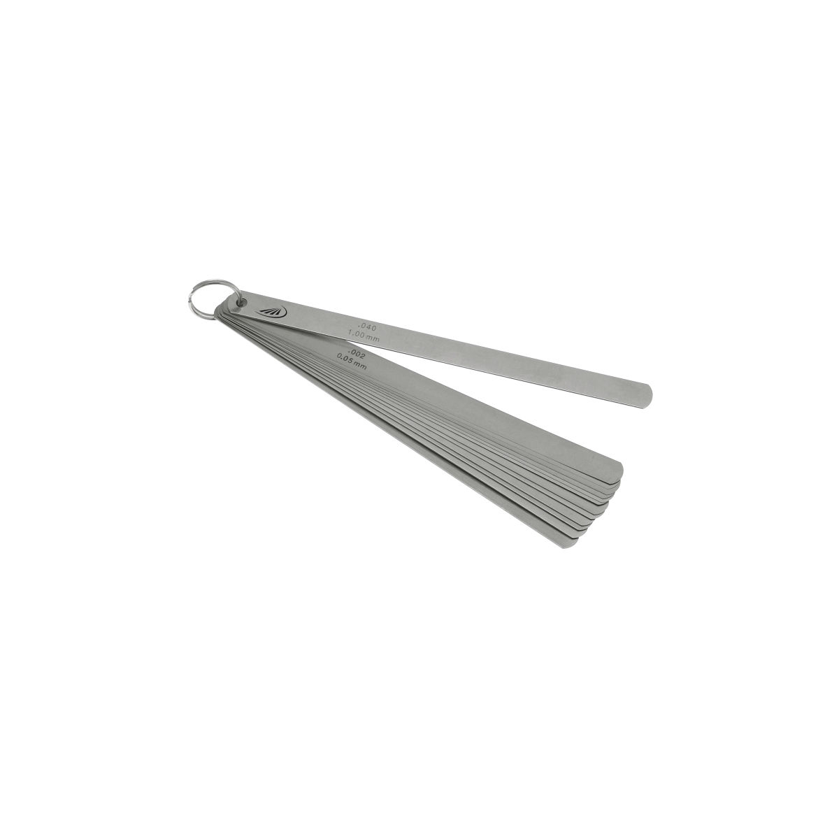 Fühlerlehren 20 Blatt 300 x 13 mm 0,10 - 2,00 mm