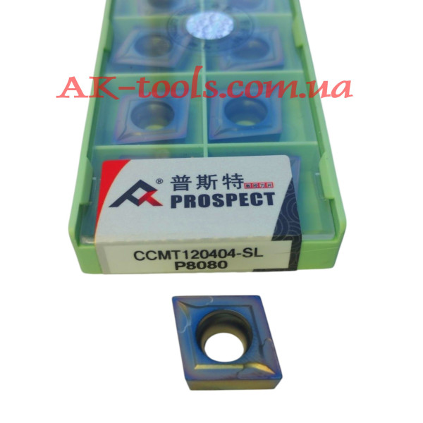 80° CNMG+ССМT · CCMT120404-SL P8080