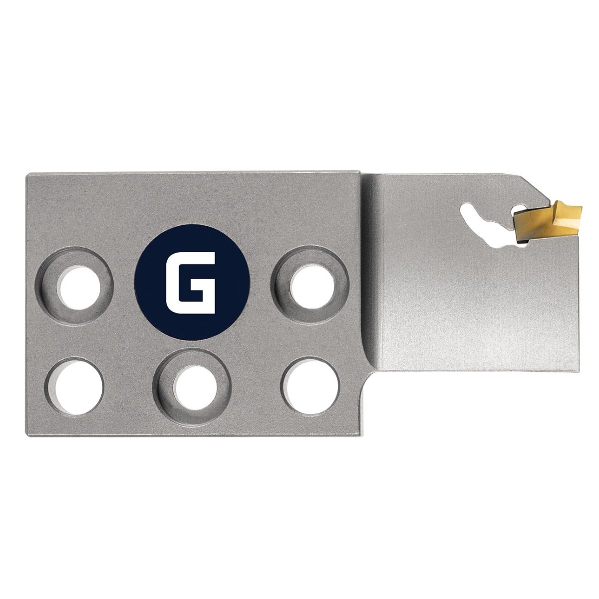 Schneidenträger Medium-Plus für Planeinstich, links, ⌀-Bereich Einstich D 1 / D 2 : 52/75mm