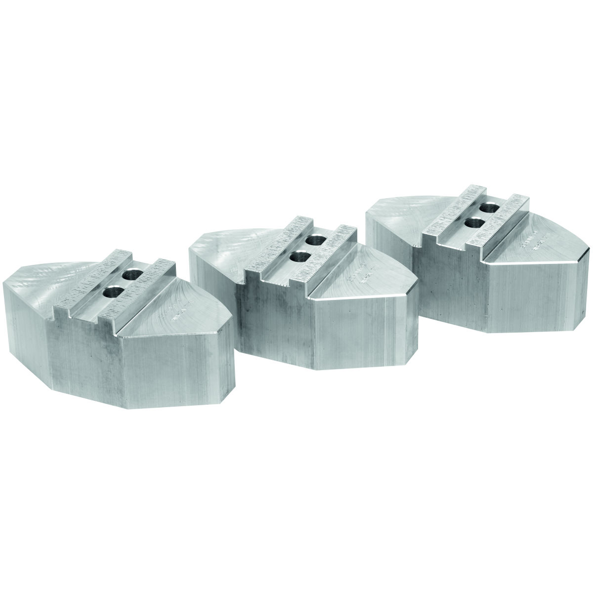 Segmentbacken-Set 3-teilig, Aluminium, für Futter-Typ: 165