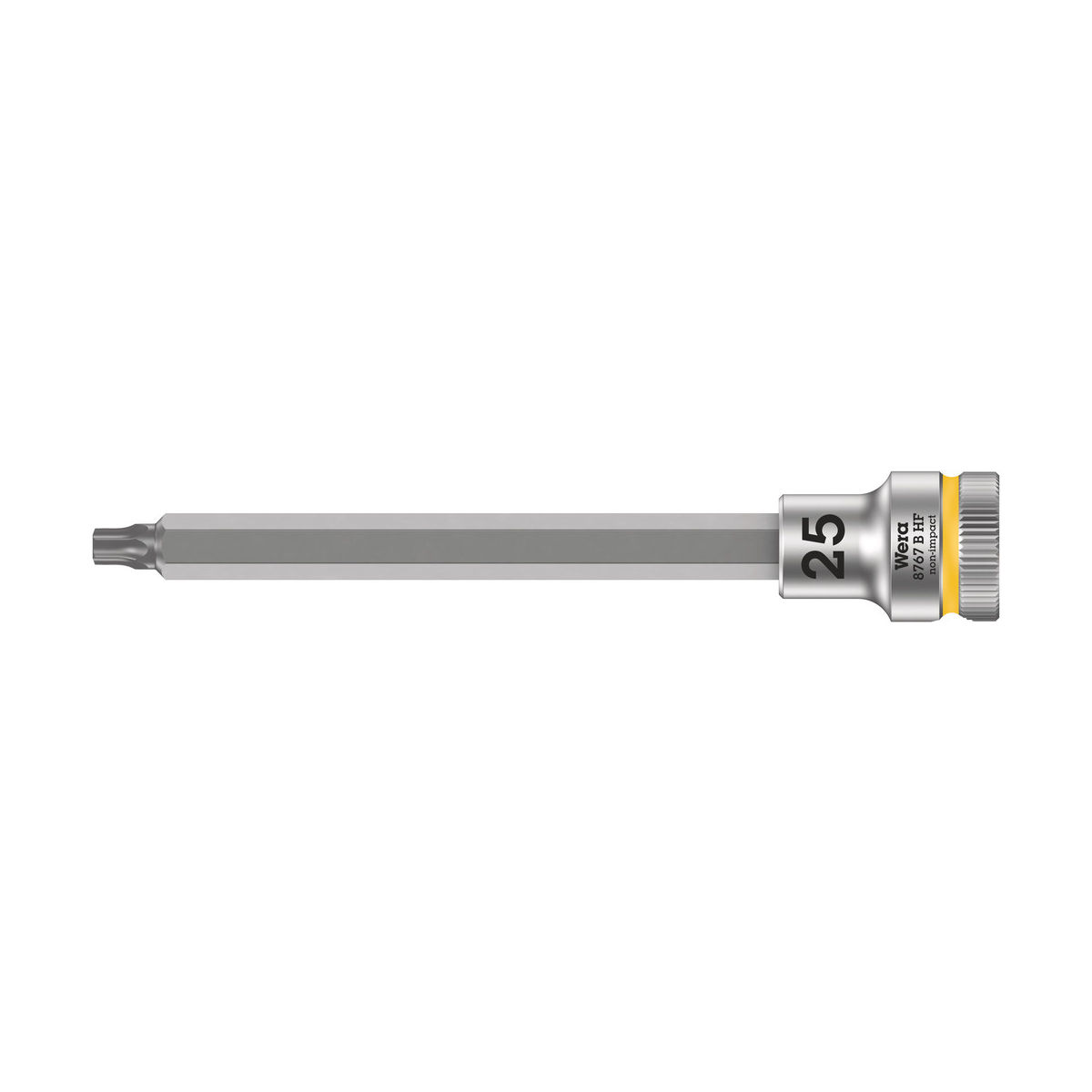 8767 B HF TORX® Zyklop Bitnuss mit 3/8″-Antrieb, mit Haltefunktion, TX 25 x 107 mm