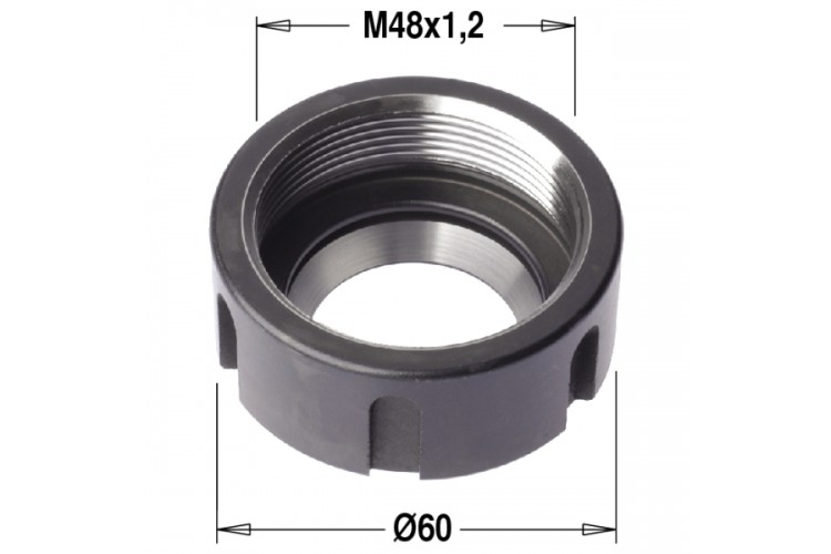Гайки для патронов ISO30 с цангами DIN6388
