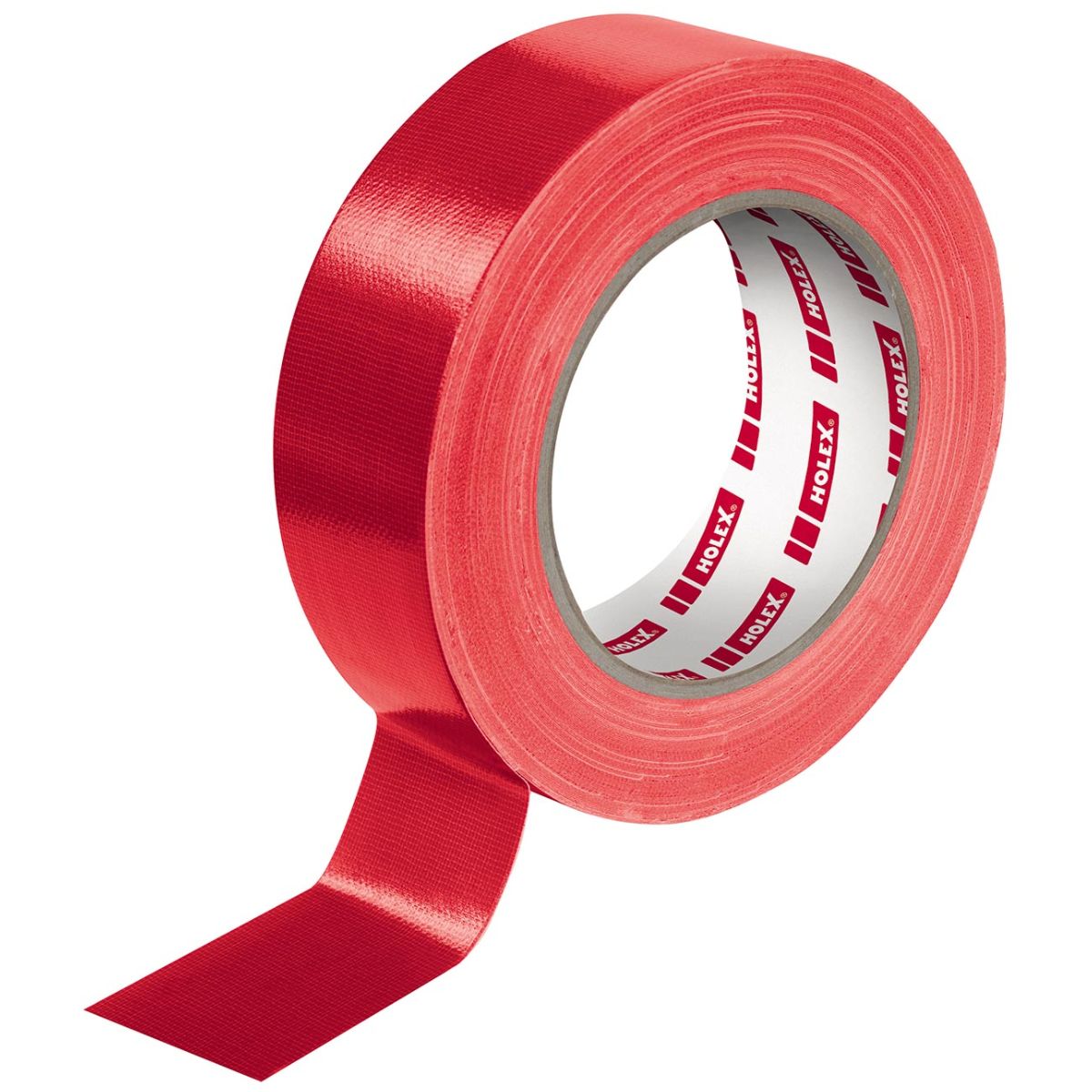 Gewebeklebeband, rot, Breite×Länge (mm×m): 38X25