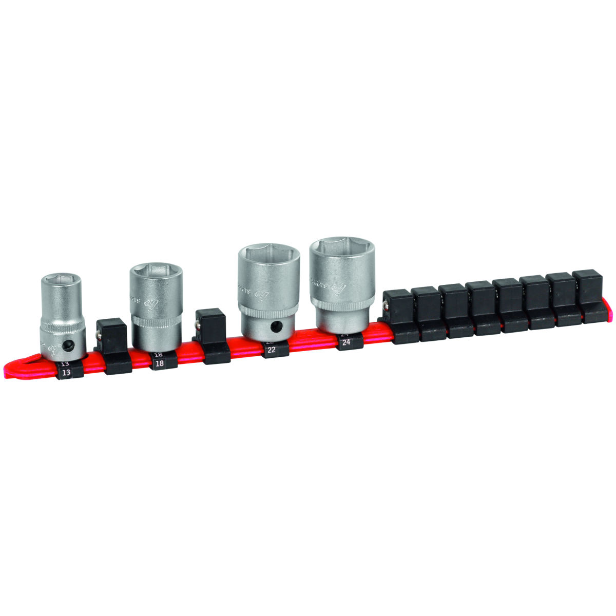 Clip-Leiste für 1/2 Zoll Steckschlüssel-Einsätze