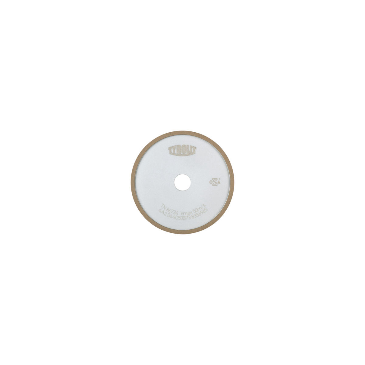 Tyrolit Diamant Schleifteller Trockenschliff 150x12x20 mm D126 B Hartmetall