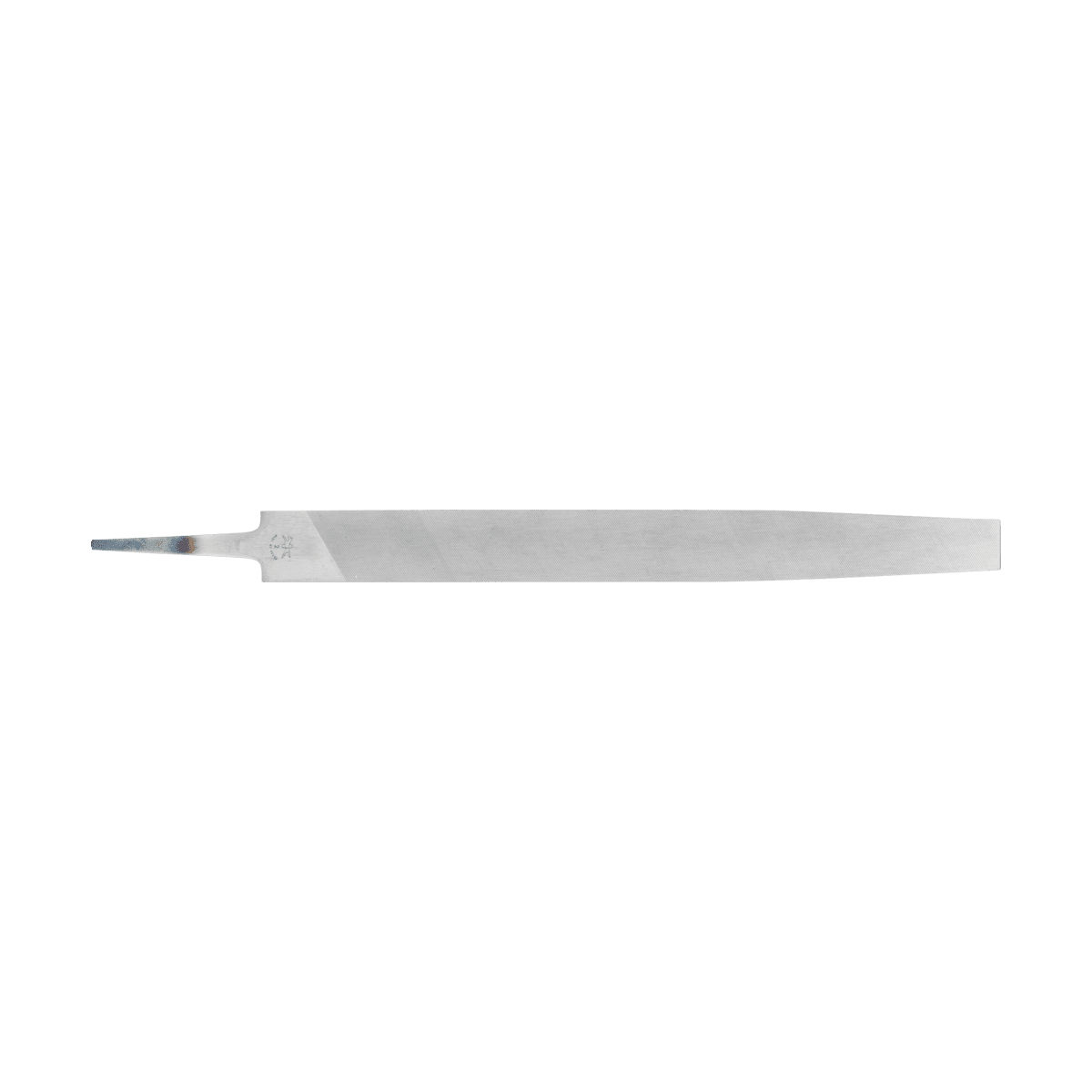 PFERD TOOLS Mühlsägefeile gerade Kanten Flachspitz 300mm Hieb 2 universell zum Schärfen