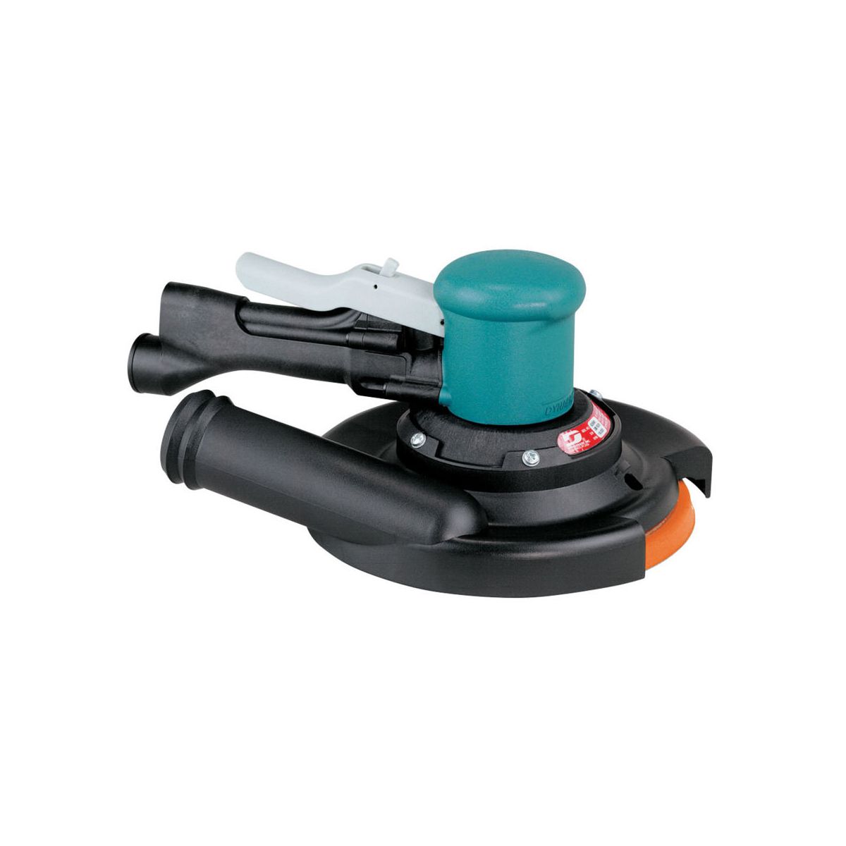 Zweihand-Schleifmaschine mit Zahnradantrieb, Durchmesser 8″ (203 mm), Zentralstaubabsaugung