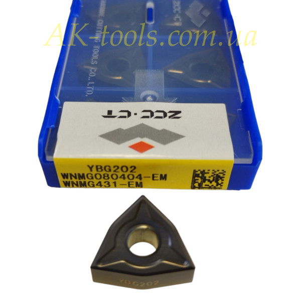 80° WNMG · WNMG080404-EM YBG202 ZCC-Original