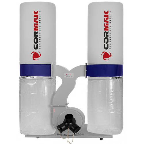 Витяжка для стружки CORMAK FM300S для ЧПУ та деревообробки, аспірація 3900 м³/год, 2.2 кВт, 380 В