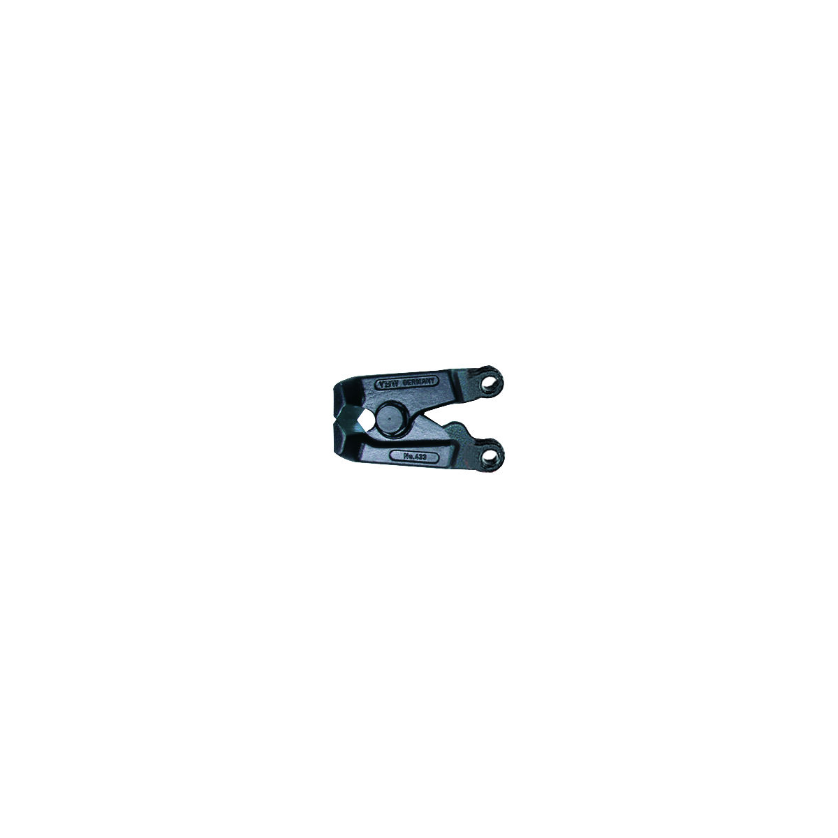 Ersatz-Messerkopf CombiCUT® mit Bolzen und Sicherungsringen, ganze Länge: 370mm