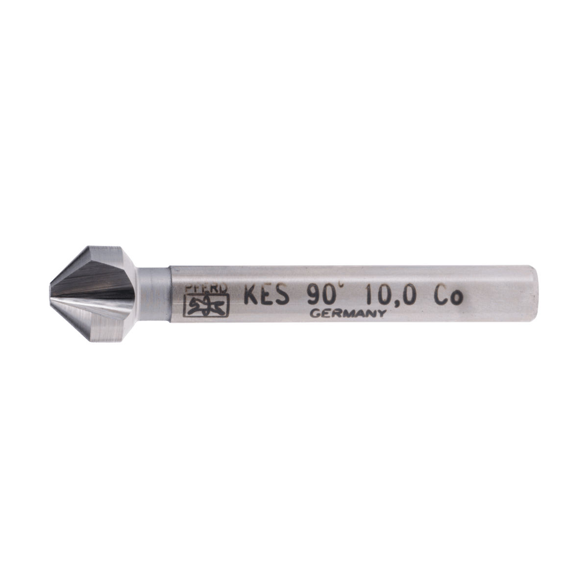 PFERD TOOLS HSSE Co5 Kegel-und Entgratsenker 90° Ø 10mm Schaft-Ø 6 mm DIN 335 C