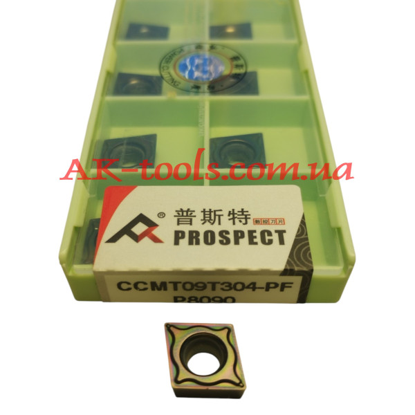 80° CNMG+ССМT · CCMT09T304-PF P8090