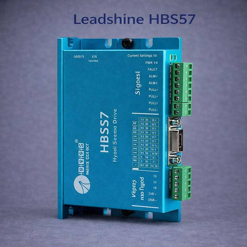 Драйвер Leadshine HBS57 — гібридний серводрайвер з енкодером для ЧПУ (STEP/DIR)