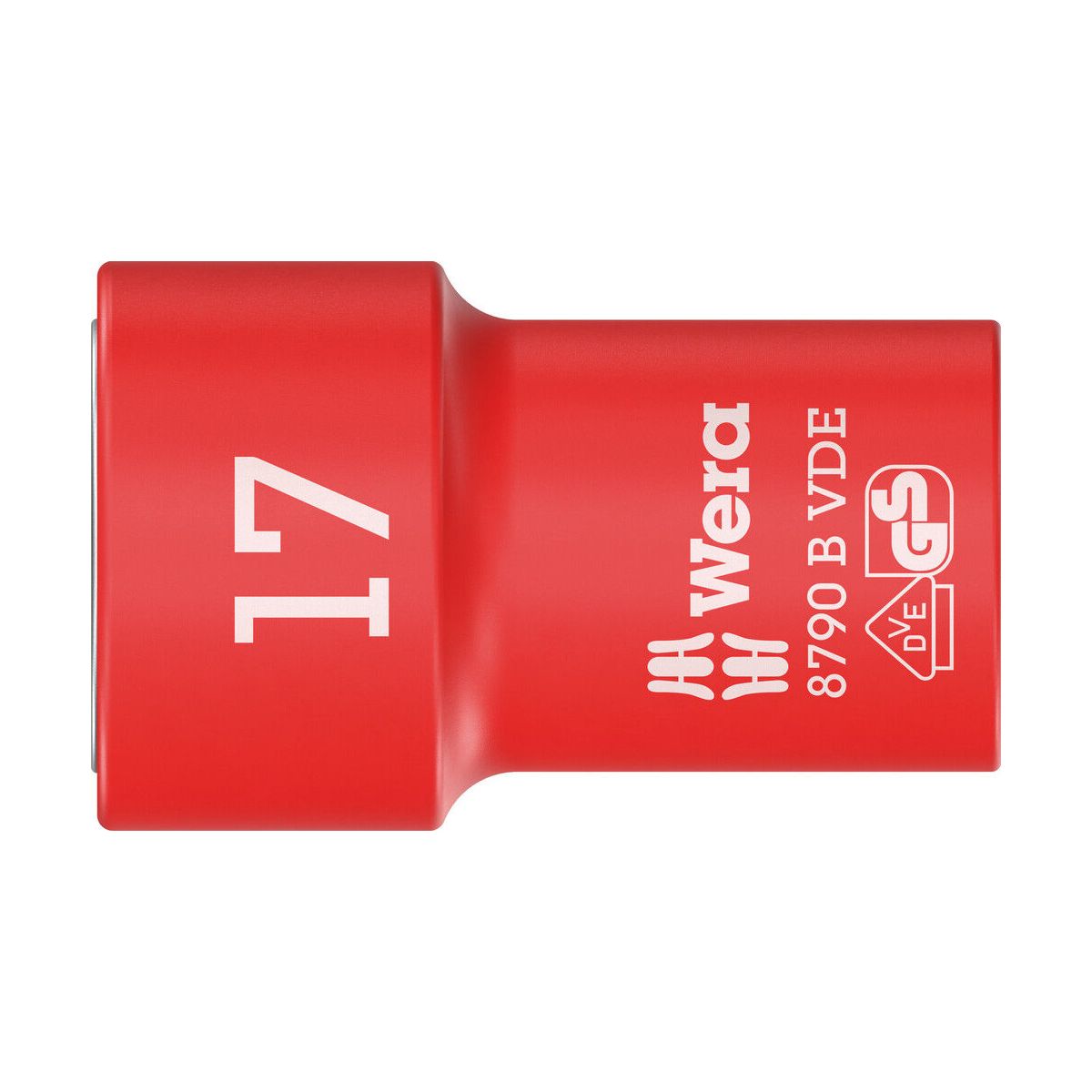 8790 B VDE Zyklop-Steckschlüsseleinsatz, isoliert, mit 3/8″-Antrieb, 17 x 46 mm
