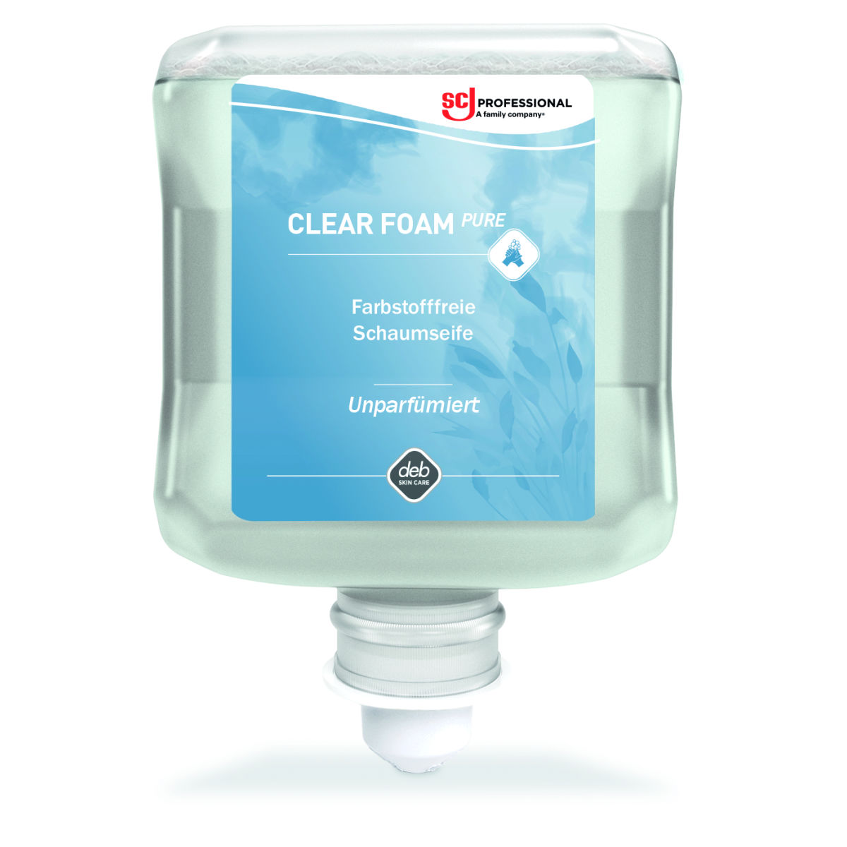 Leichte Schaumseife CLEAR FOAM PURE, Inhalt: 1000Bml