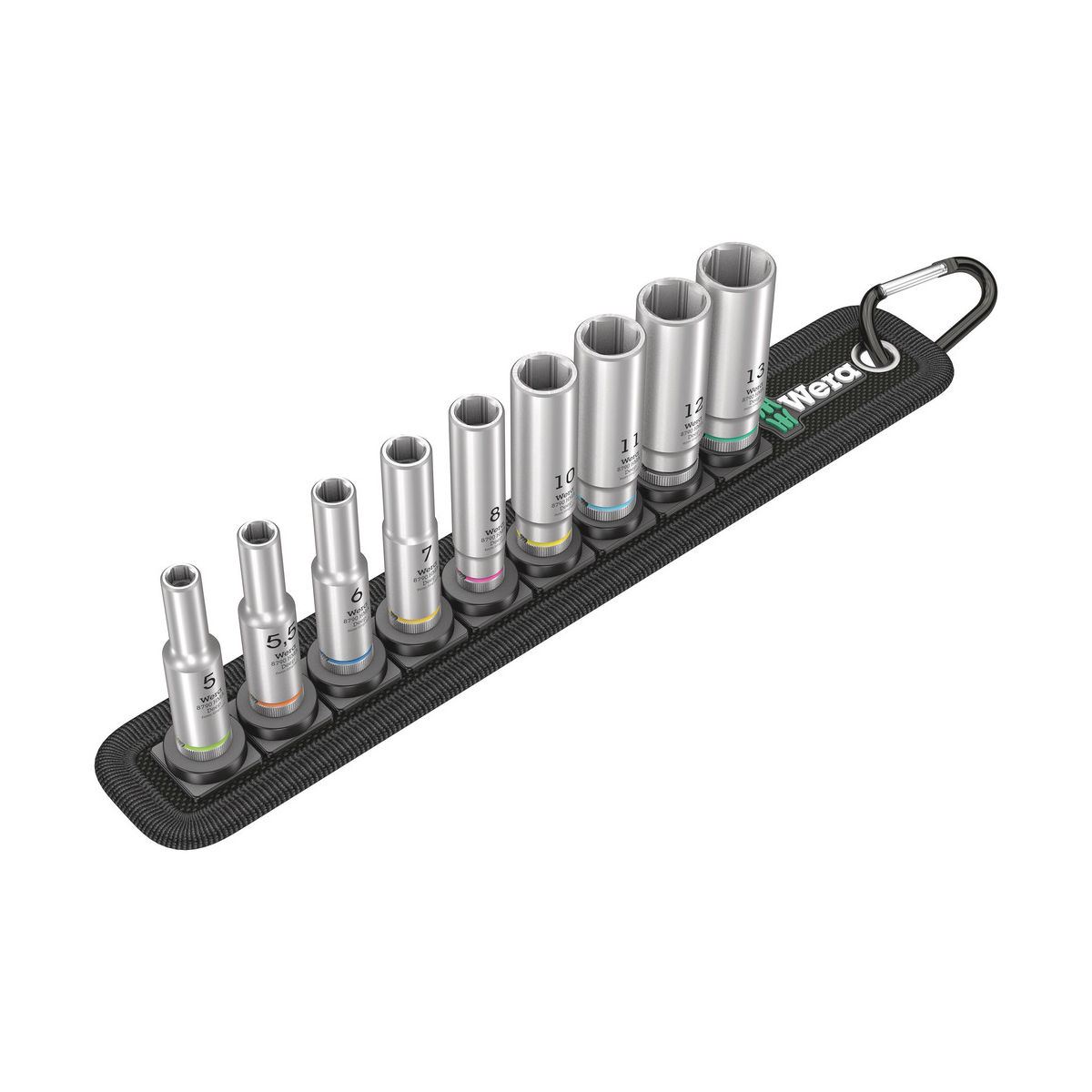 Belt A Deep 1 Steckschlüsseleinsatz-Satz, 1/4″-Antrieb, 9-teilig