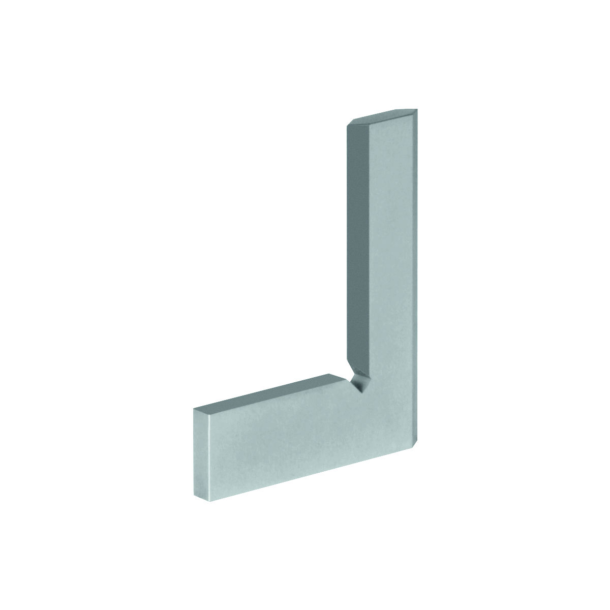 Haarwinkel gehärtet, flache Ausführung rostfrei, Genauigkeit 00, Schenkellänge: 50X40mm