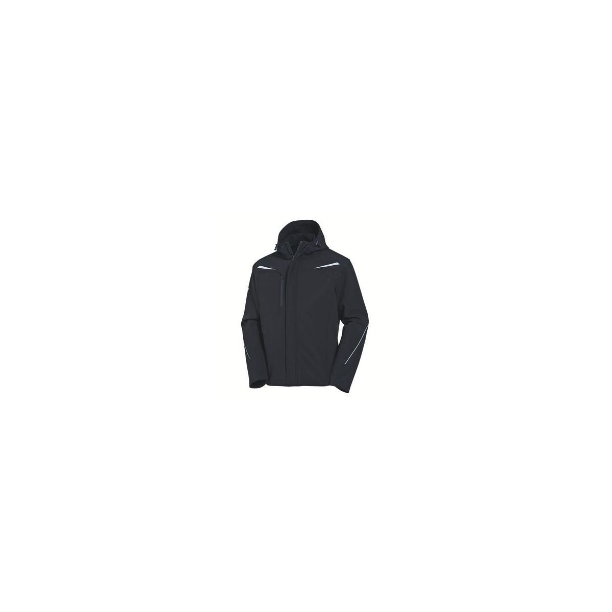 Softshelljacke uvex syneXXo schwarz L, schwarz