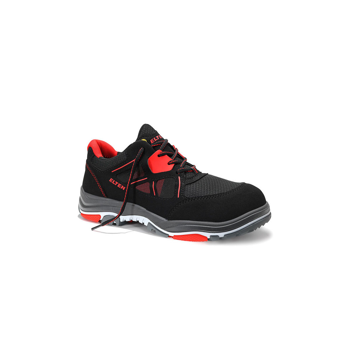 Sicherheitshalbschuh ANTHONY rot Low ESD S1P Typ 3, Größe 43