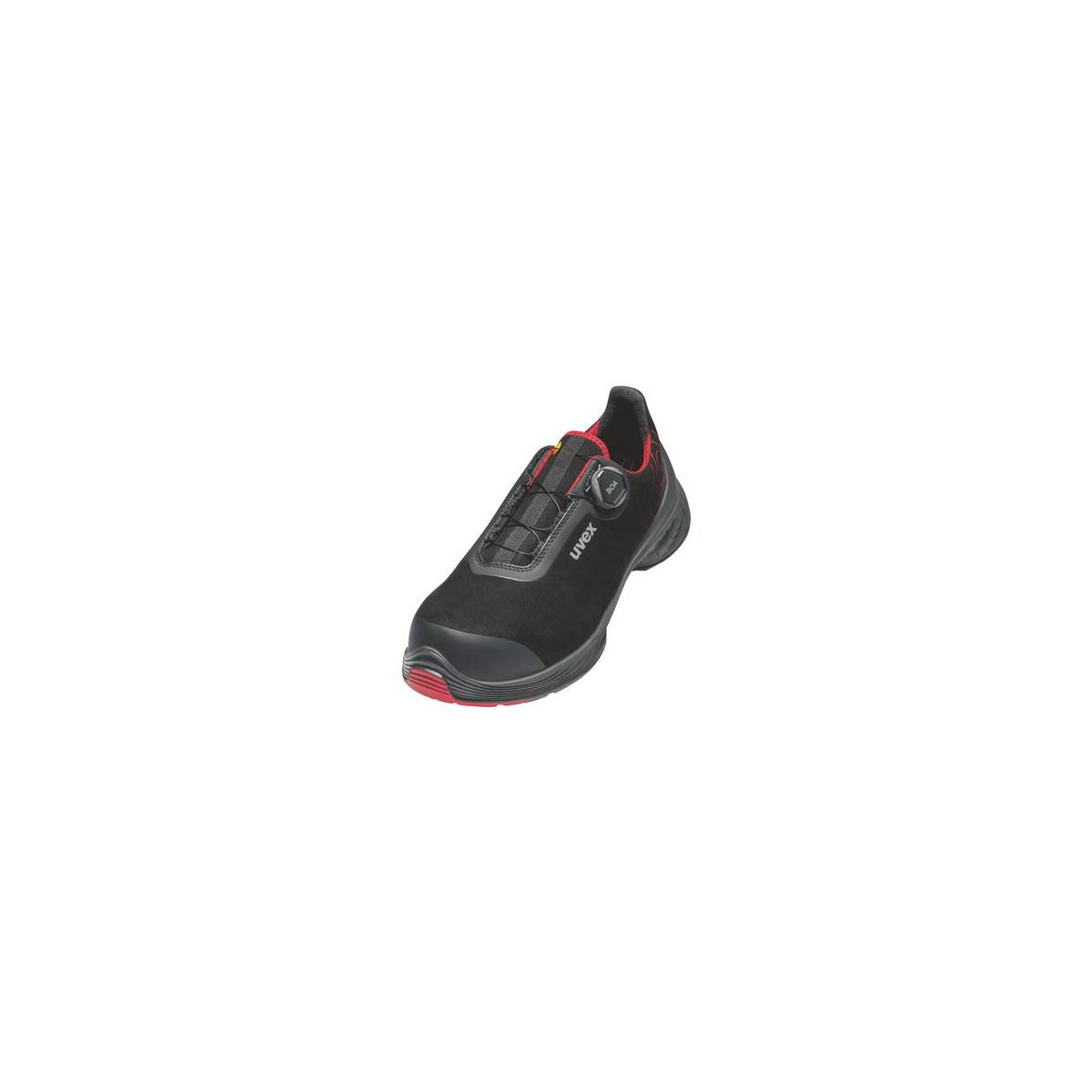 uvex 1 G2 Halbschuhe S3 6 schwarz/rot Weite 11 Größe 50