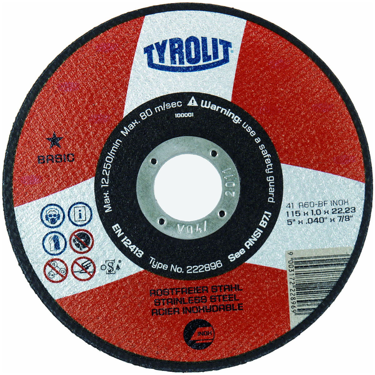 Trennscheibe Basic* extra schmal, Scheiben-⌀: 115mm