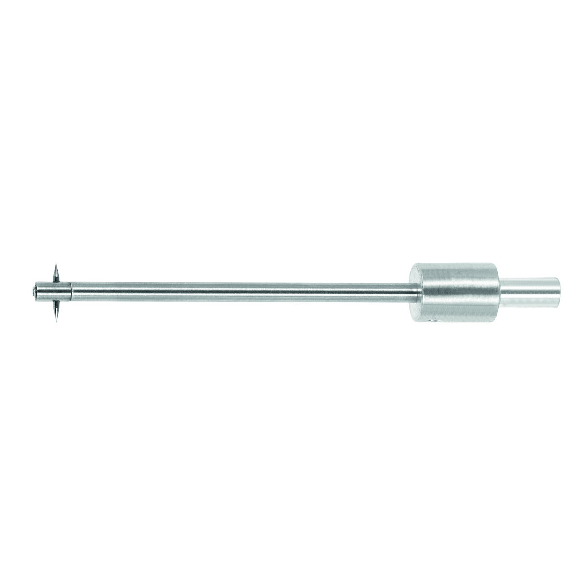 Doppel-Tastspitze konisch eingeklebt in Tastarm ⌀ 1 mm, ganze Länge: 9mm