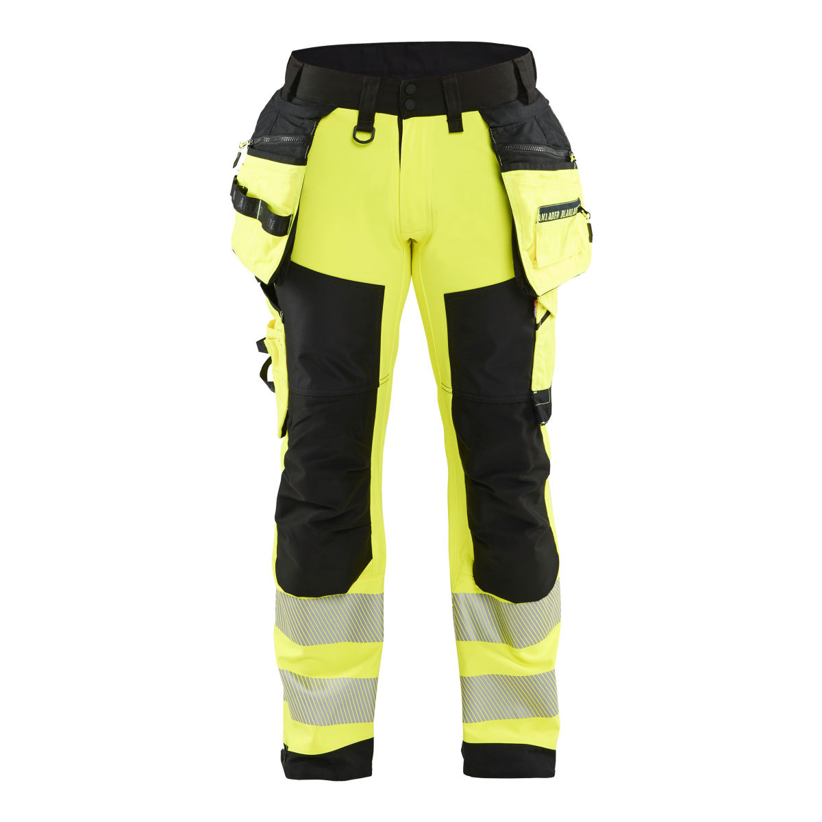 High Vis Softshell Arbeitshose High Vis Gelb/Schwarz C60, high vis gelb / schwarz