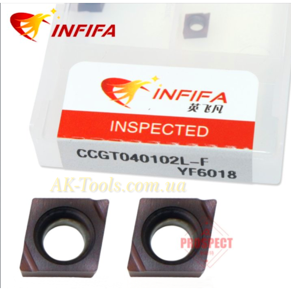 80° CNMG+ССМT · CCGT040102L-F YF6018