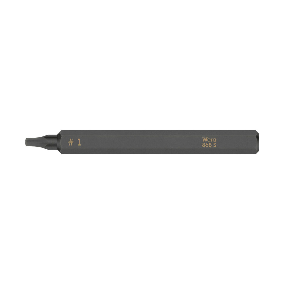 868 S Innenvierkant Bits für Schlagschraubendreher, # 1 x 70 mm