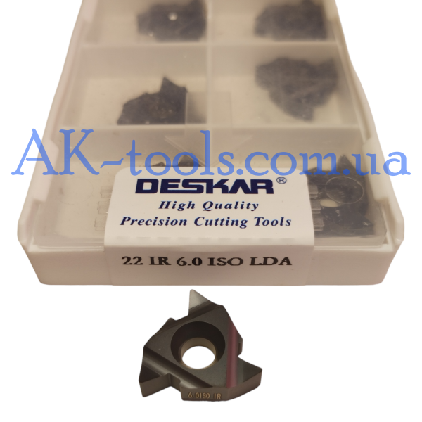 IR-різьбова пластина · 22IR-6.0 ISO LDA