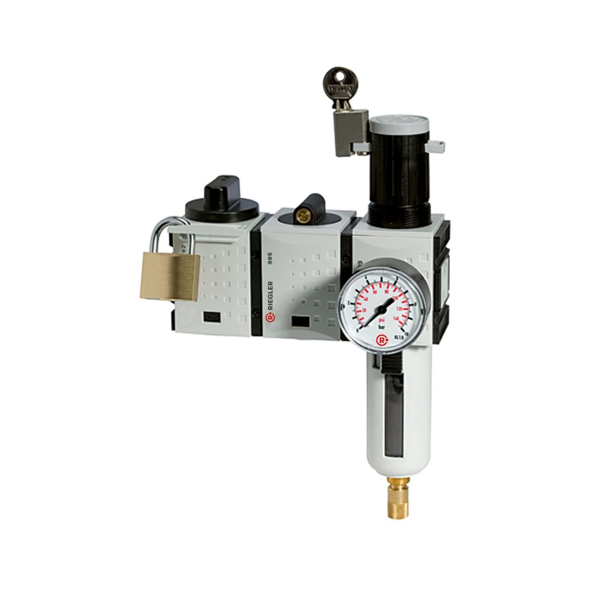 Wartungsstation SAFETY »FUTURA«, KH-AV-FR, HA, BG 2, G 1/2, 2, 5-8