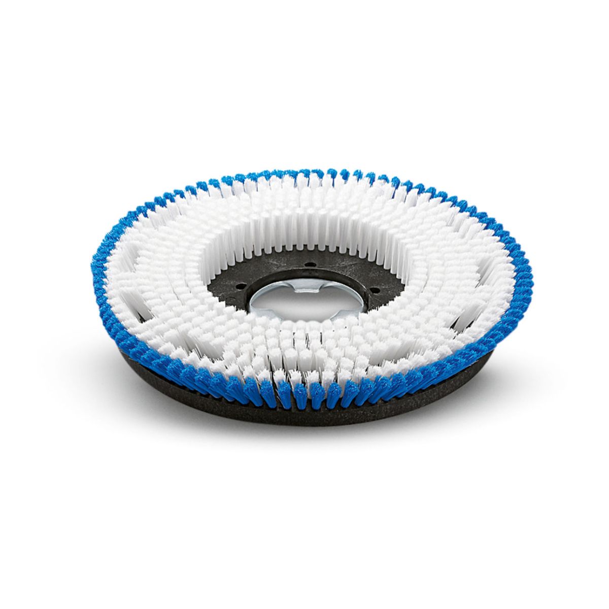Schampoonierbürste mittelweich, blau / weiß, 508 mm