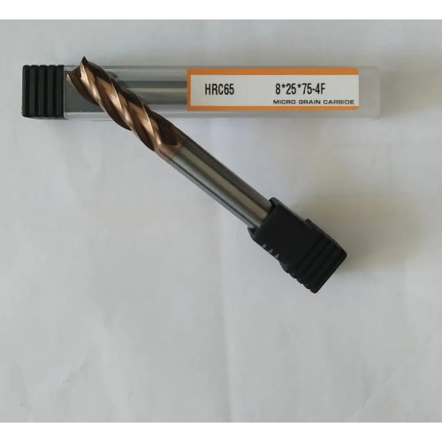 Фреза IN-CNC 8*25*75-4F концевая монолитная твердосплавная
